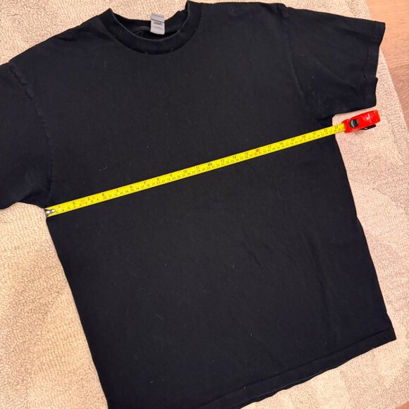 Basics Black Heavyweight T-Shirt, Size XL - Picture 5 of 6